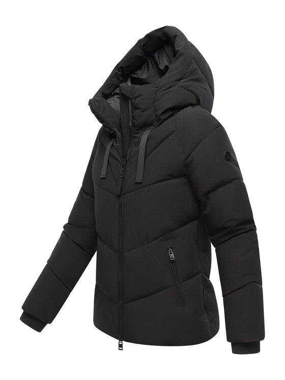 Marikoo Marikoo Kurtka zimowa Kwamee Czarny Regular Fit
