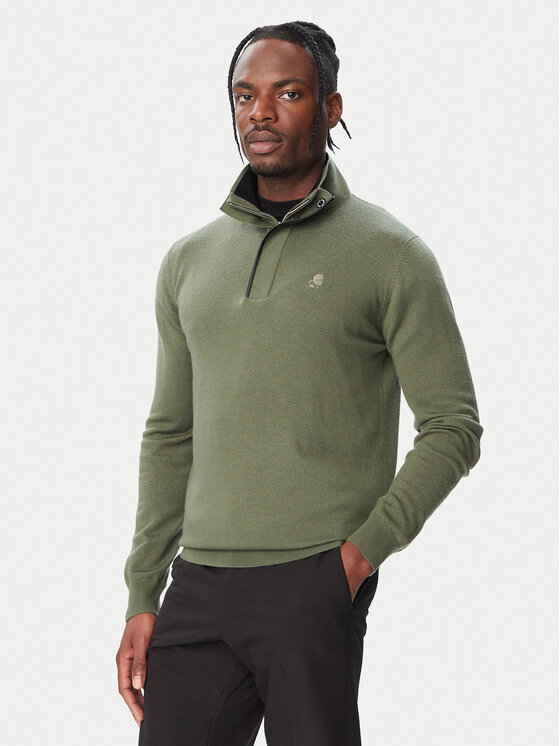 KARL LAGERFELD KARL LAGERFELD Sweter 655005 564399 Zielony Regular Fit
