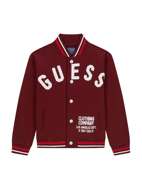 Guess Hanorac L6YQ03 K4013 Vișiniu Regular Fit