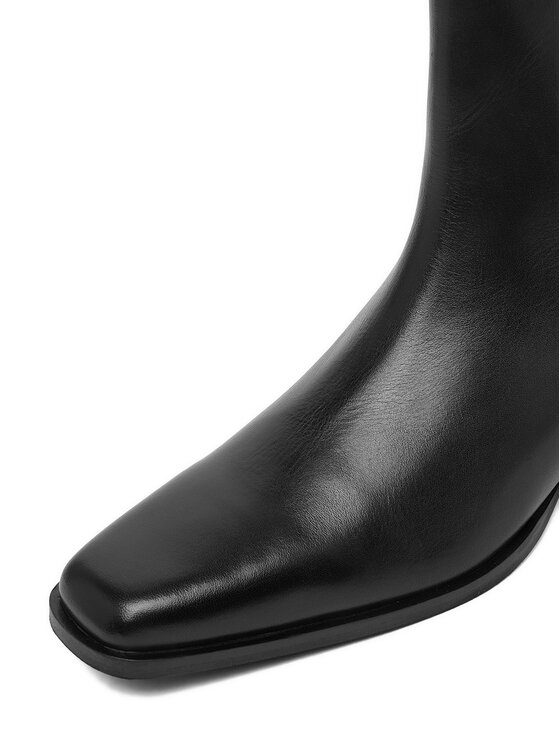 GINO ROSSI GINO ROSSI Kotníková obuv s elastickým prvkem EO-22-2216-12769 Černá
