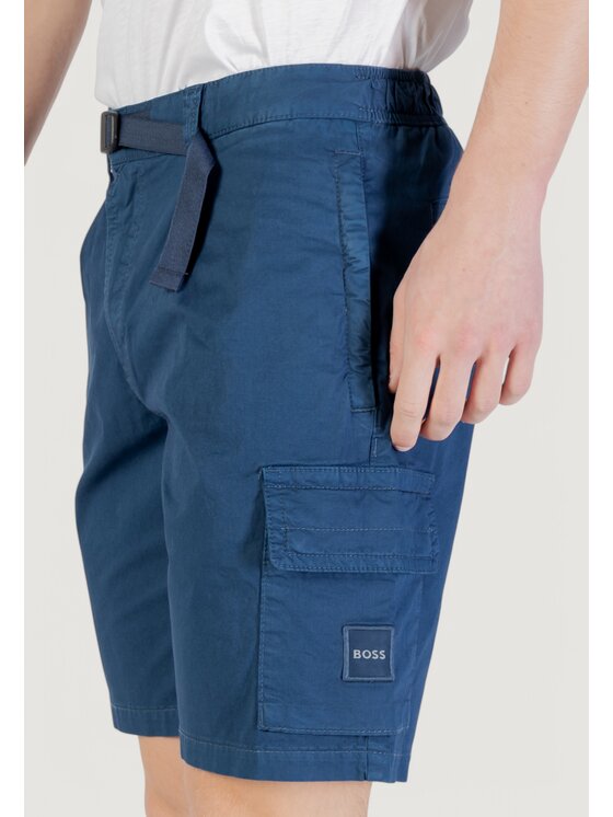 BOSS BOSS Bermuda Sariel-Shorts 10270654 01 Blu Short Fit