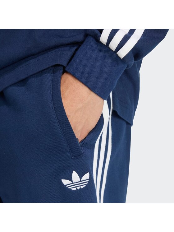 adidas adidas Szorty materiałowe 159264 Błękitny Regular Fit