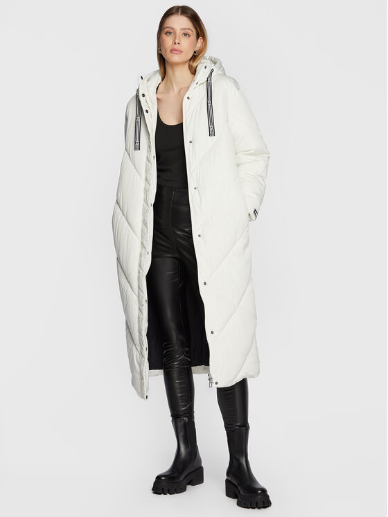HUGO HUGO Ziemas jaka Favella-1 50473930 Écru Relaxed Fit
