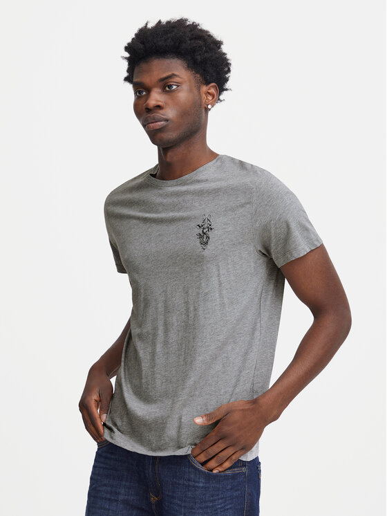 Blend Tricou 20716511 Gri Regular Fit