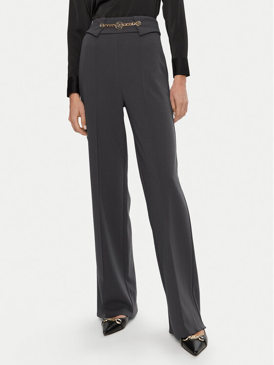 Rinascimento Rinascimento Штани з тканини CFC0120004003 Сірий Regular Fit