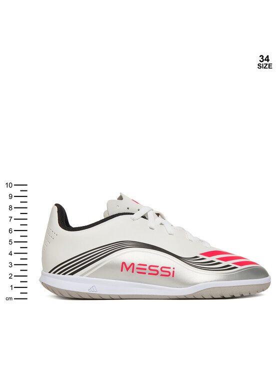 adidas adidas Čevlji za nagomet F50 Messi Club JP7452 Bela