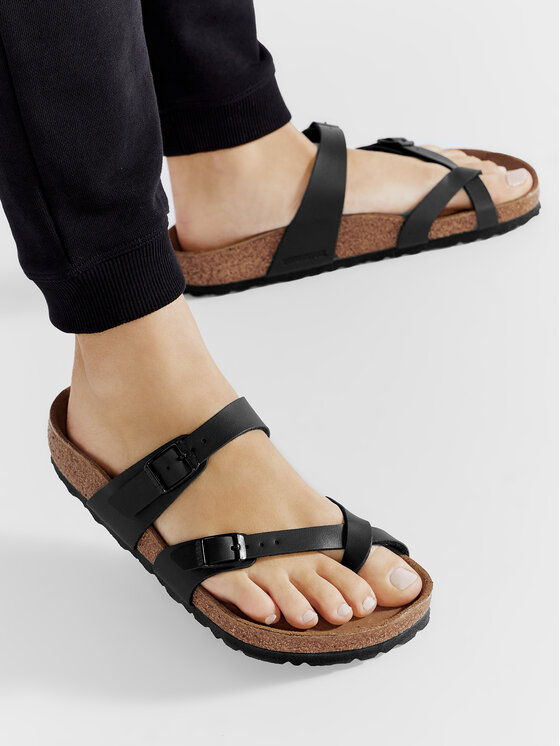 Birkenstock Birkenstock Flip-flops Mayari 0071791 Fekete