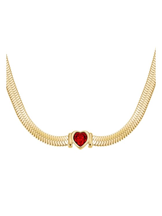 Rosefield Rosefield Naszyjnik Heart Collection Kolorowy