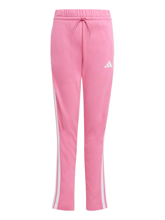 adidas adidas Dres Seasonal Essentials Tiberio 3-Stripes French Terry JI6037 Różowy Regular Fit