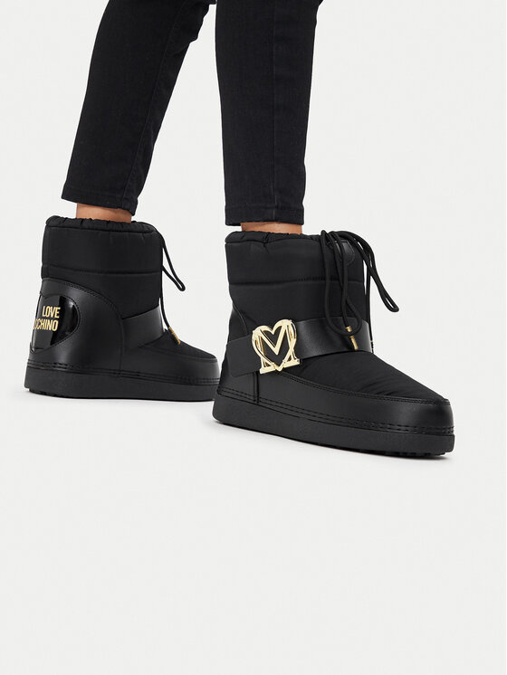 LOVE MOSCHINO LOVE MOSCHINO Čizme za snijeg JA24062G1LISB00A Crna