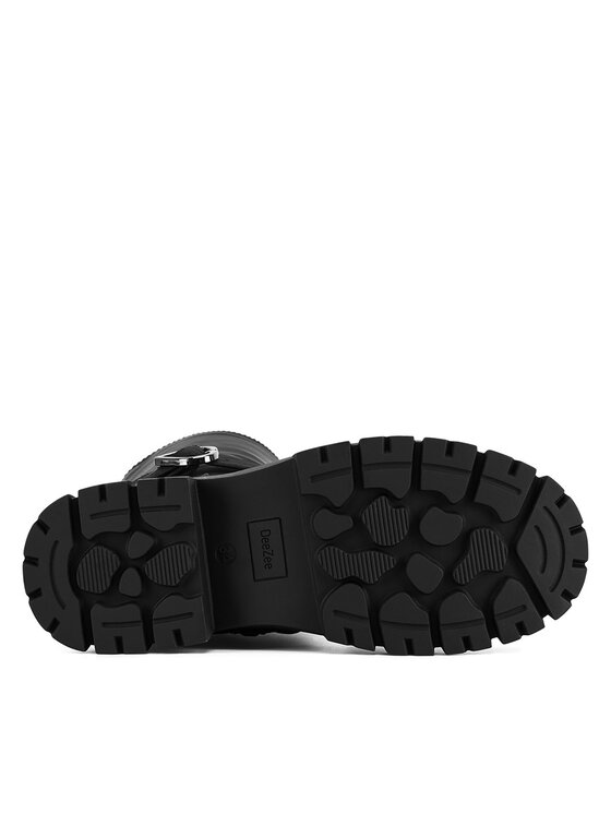 DeeZee DeeZee Oficerki CS5907-18 Czarny