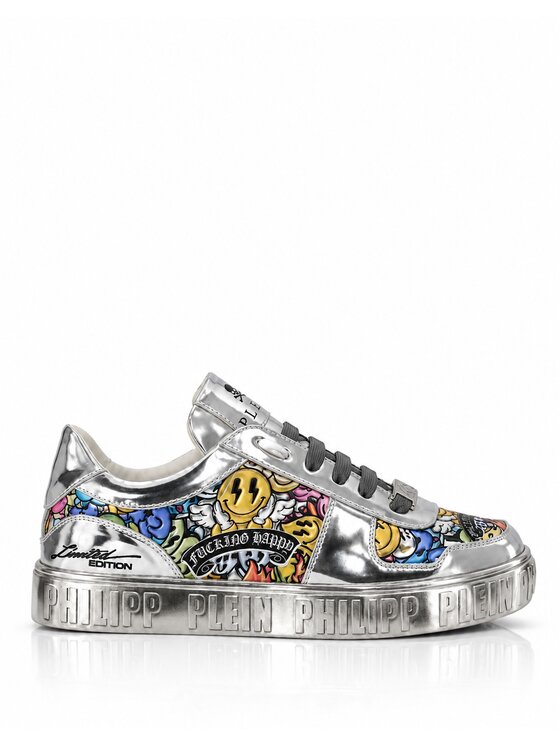 PHILIPP PLEIN PHILIPP PLEIN Sneakersy 31465 Srebrny