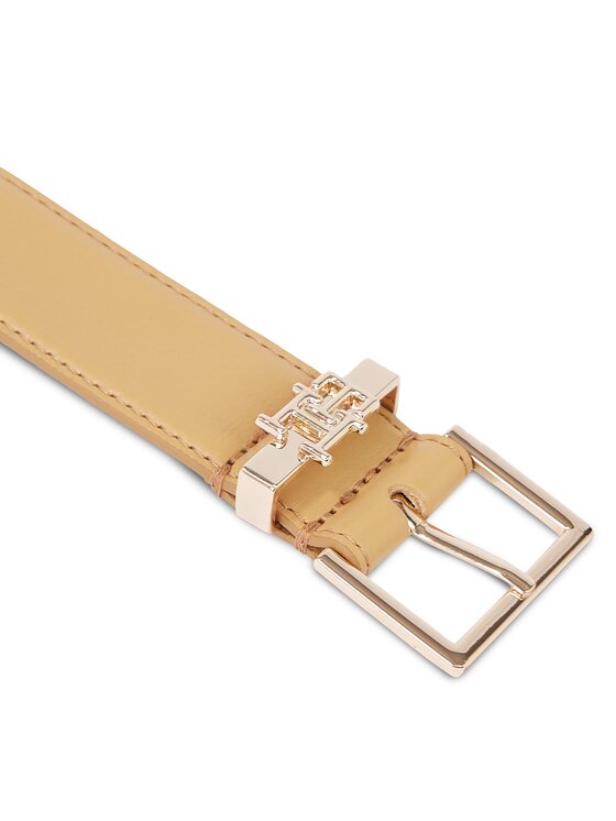 Tommy Hilfiger Tommy Hilfiger Ženski remen Th Square 3.0 AW0AW16188 Bež