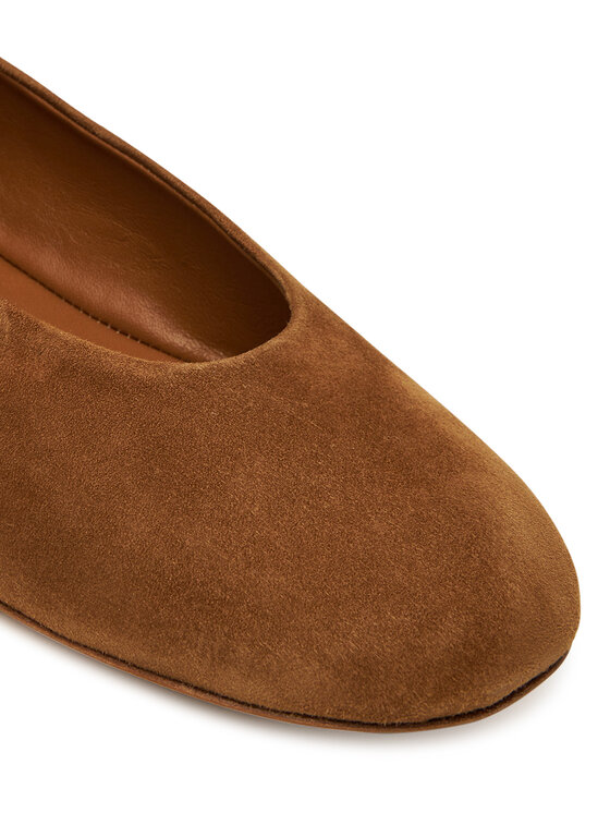 Weekend Max Mara Weekend Max Mara Balerinke Todisuede 2525526074600 Rjava