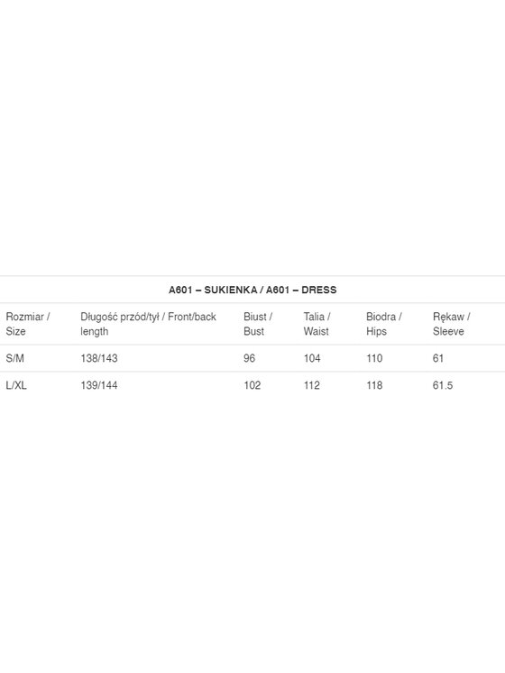 Awama Awama Letné šaty A601 Modrá Basic Fit