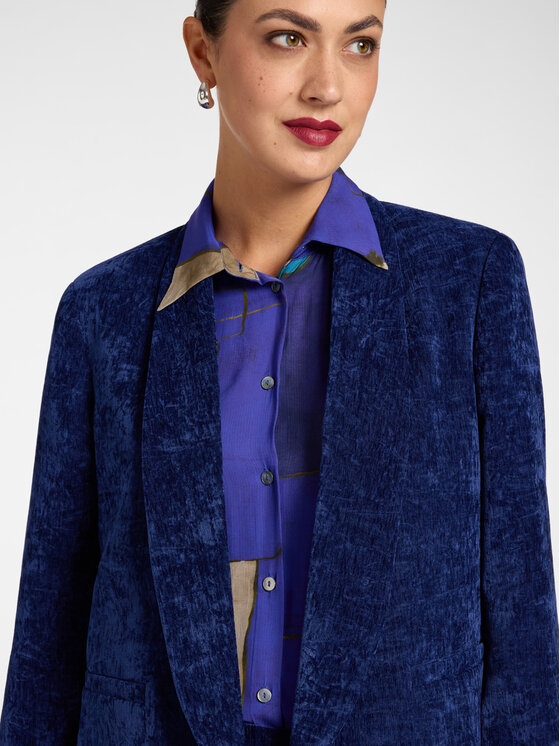 Elena Mirò Elena Mirò Giacca da abito Q008P000095N055 Blu Regular Fit
