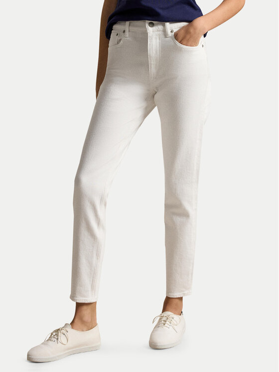 Polo Ralph Lauren Polo Ralph Lauren Traperice 211970682001 Bijela Super Slim Fit