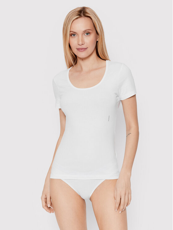 HUGO Hugo 2 t-kreklu komplekts Twin 50469660 Balts Regular Fit