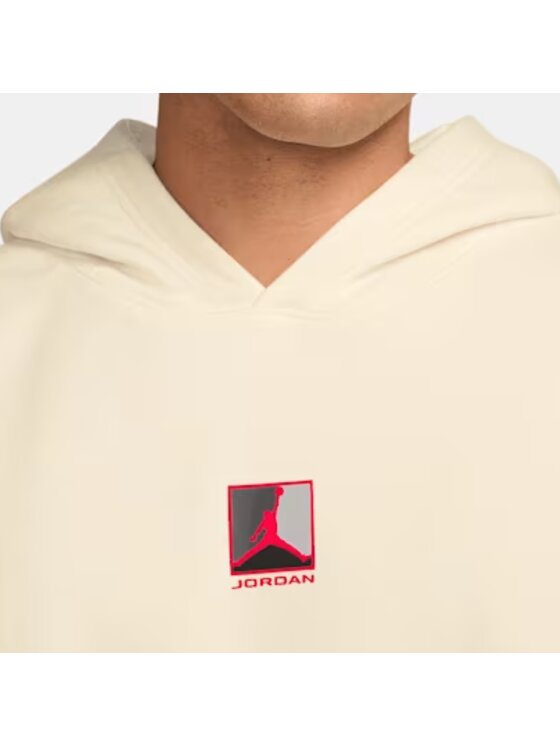 Nike Nike Bluza Brooklyn Fleece Graphic Pullover Beżowy Regular Fit