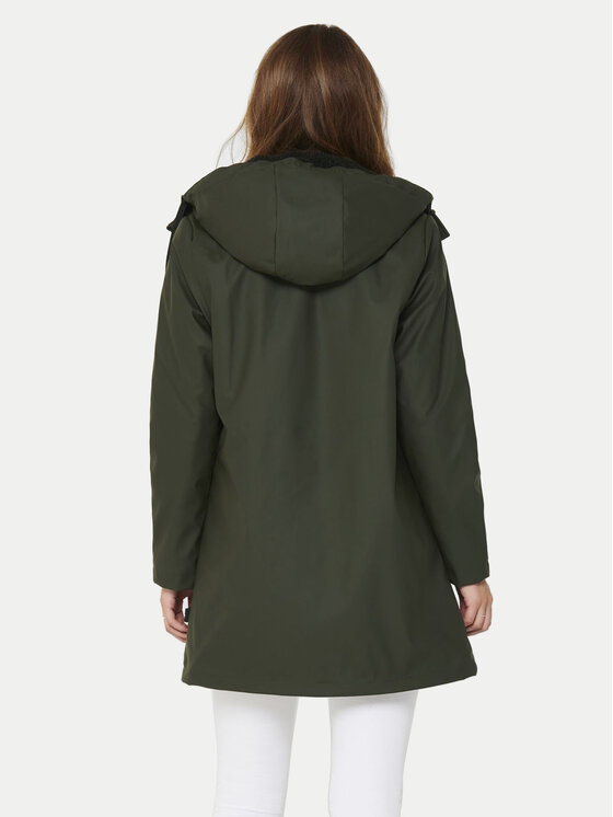 ONLY ONLY Яке за дъжд Sally 15206116 Зелен Regular Fit