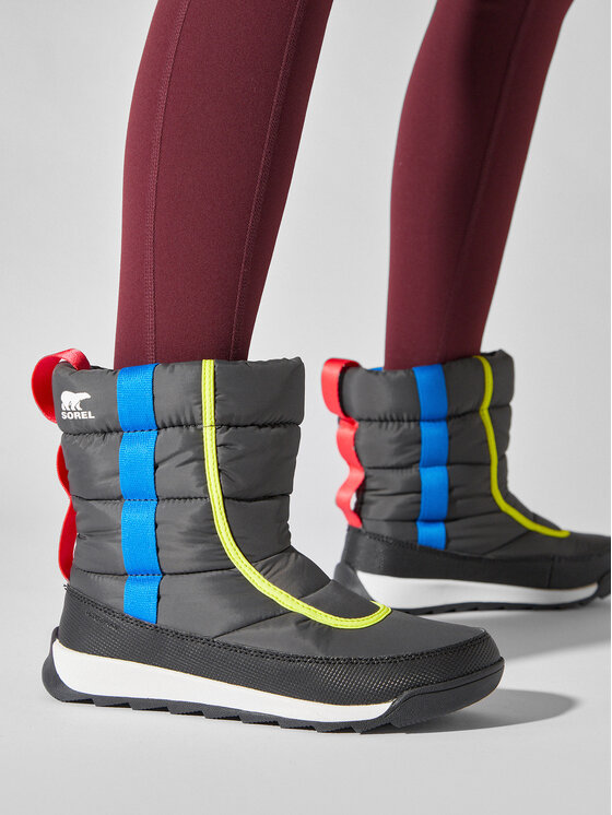 Sorel Sorel Čizme za snijeg Youth Whitney II Puffy Mid Wp NY3873 Siva