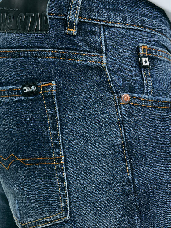 BIG STAR BIG STAR Jeansy OWEN Niebieski Skinny Fit