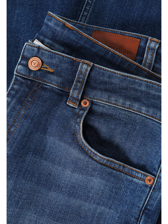 TATUUM TATUUM Džínsy TAROS 1 Tmavomodrá Slim Fit