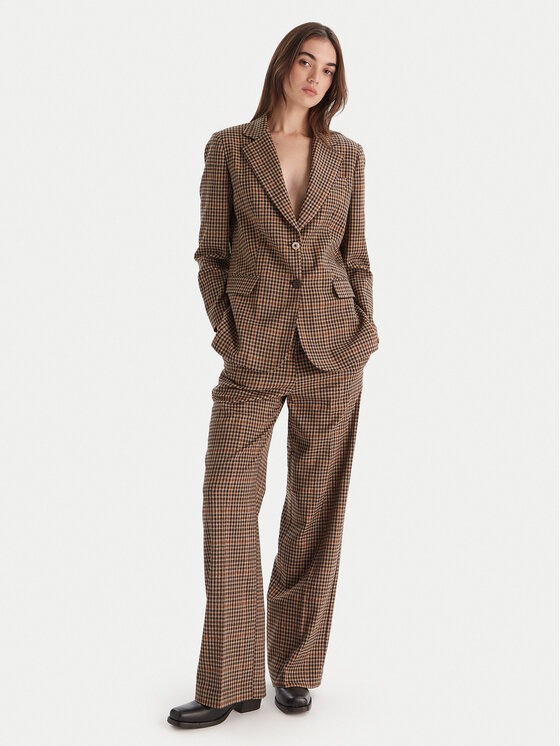 Liu Jo Liu Jo Suknjič MF5158 T4335 Rjava Regular Fit