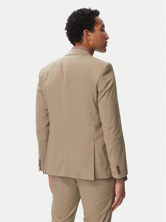 HUGO HUGO Oblek Henry/Getlin232X 50557616 Béžová Slim Fit