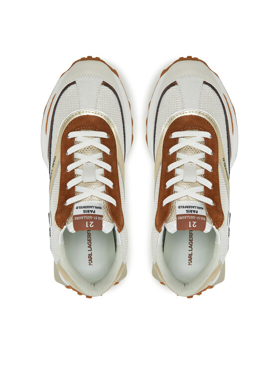 KARL LAGERFELD KARL LAGERFELD Sneakersy Zone KL62930N Écru