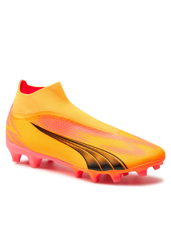 Puma Puma Buty do piłki nożnej Ultra Match+ Ll Fg/Ag 107759-03 Żółty
