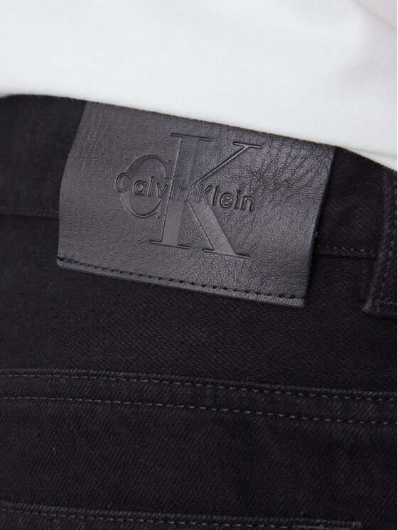 Calvin Klein Jeans Calvin Klein Jeans Szorty jeansowe 90's LV04RF794G Czarny Slim Fit
