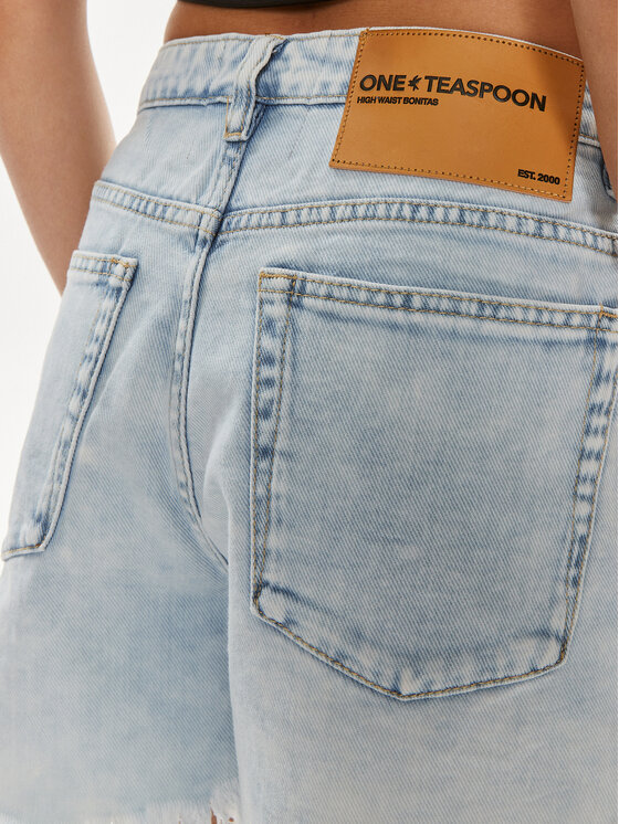 One Teaspoon One Teaspoon Τζιν σορτσάκια Bonitas 26255 Μπλε Regular Fit