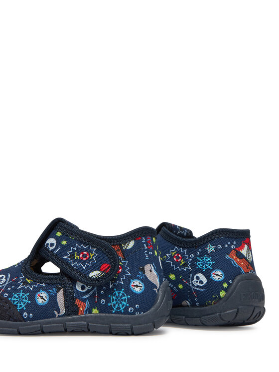 Froddo Froddo Kapcie Classic Slippers G1700411 M Granatowy