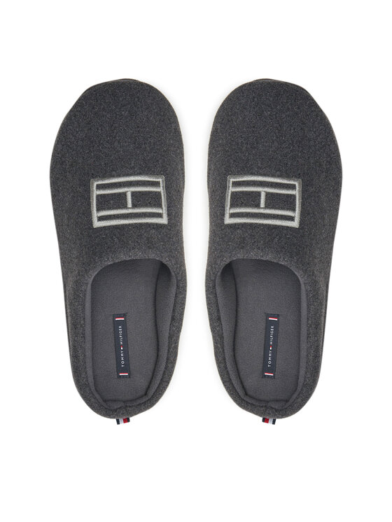 Tommy Hilfiger Tommy Hilfiger Παντόφλες Σπιτιού FM0FM05227 Γκρι