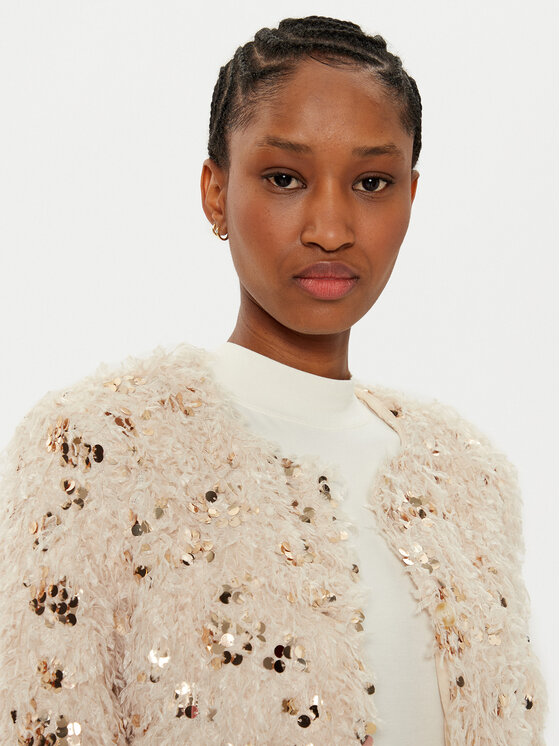 OUI OUI Giacca da abito 88857 Beige Regular Fit