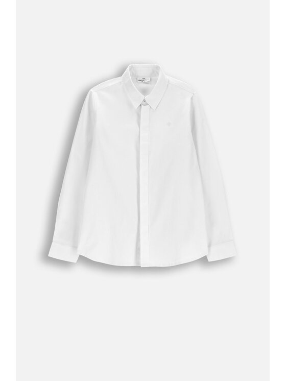 Coccodrillo Coccodrillo Košeľa WC6136104EJB-001 Biela Regular Fit