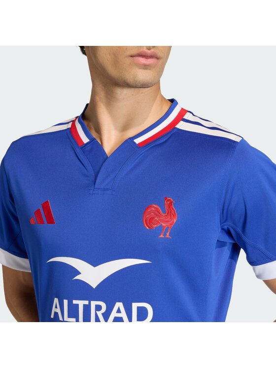 adidas adidas T-Shirt 162432 Błękitny Slim Fit