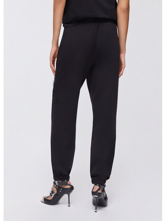 Liu Jo Liu Jo Pantaloni di tessuto TA6194FS09022222 Nero Regular Fit