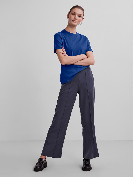 Pieces Pieces T-Shirt Ria 17086970 Niebieski Regular Fit