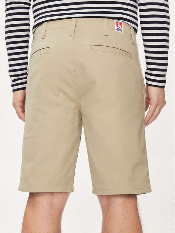 Wrangler Wrangler Riidest šortsid Casey 112350679 Beež Regular Fit