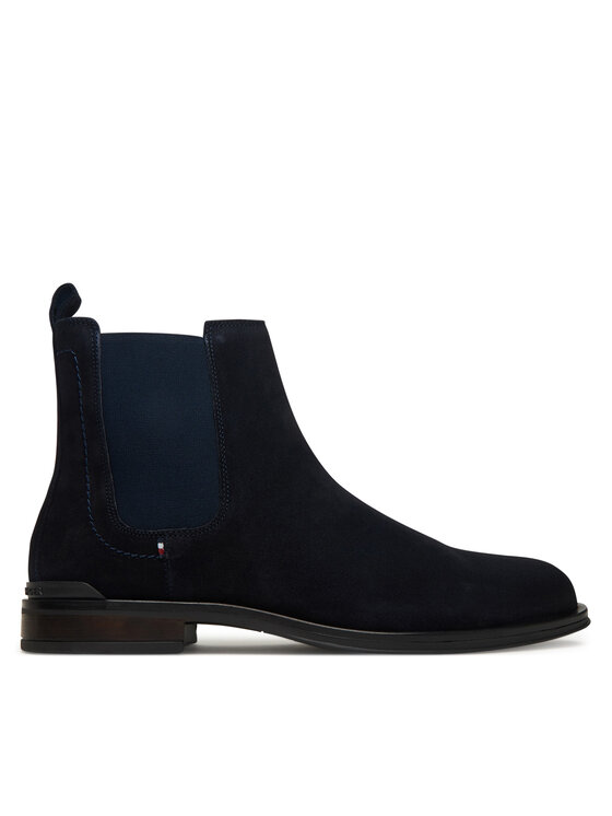 Tommy Hilfiger Tommy Hilfiger Ghete Jodhpur Corporate FM0FM05580 Bleumarin