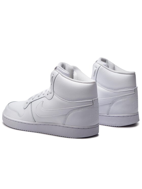 Nike Nike Laisvalaikio batai Ebernon Mid AQ1773 100 Balta