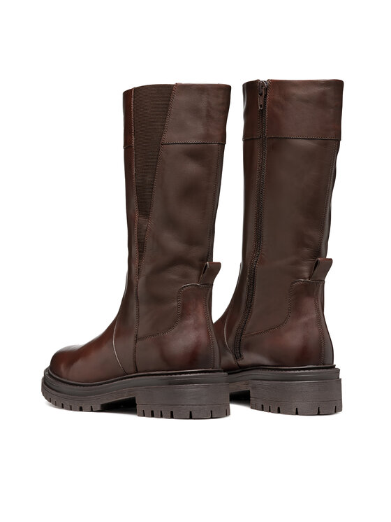 Geox Geox Zimski škornji D Iridea D46HRD 00043 C6006 Rjava
