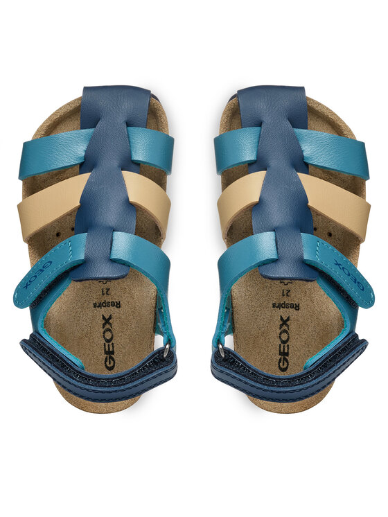 Geox Geox Basutės B Sandal Chalki B452QA 000BC C4169 S Tamsiai mėlyna