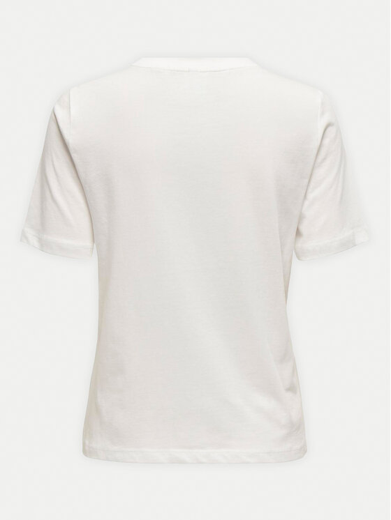 ONLY ONLY Marškinėliai Rosie 15332339 Balta Regular Fit