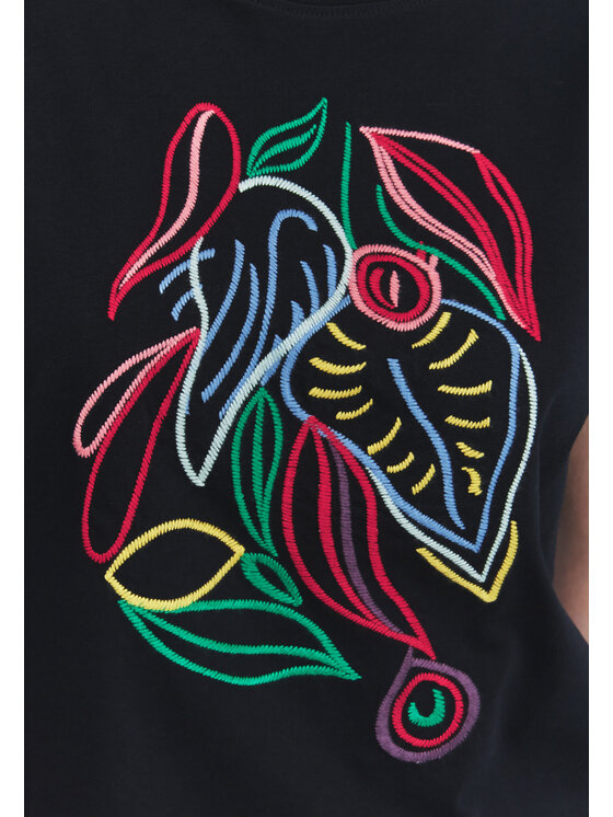 TATUUM TATUUM T-Shirt NILS 4 Tmavomodrá Classic Fit