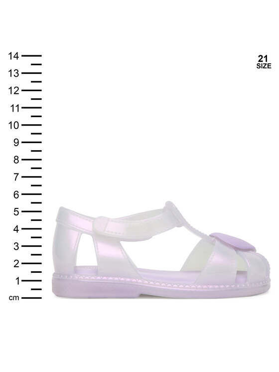 Melissa Melissa Sandali Mini Melissa Hip Heart Ballerina Bb 37783 Viola