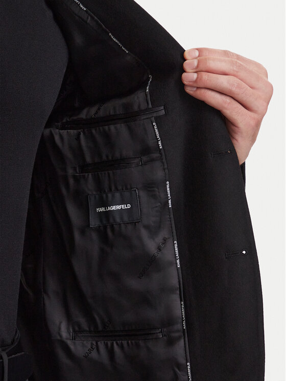 KARL LAGERFELD KARL LAGERFELD Піджак 155245 564010 Чорний Slim Fit