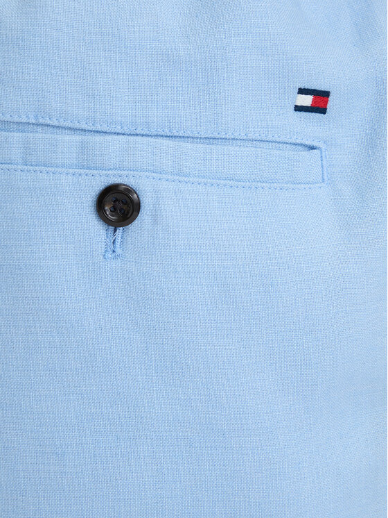 Tommy Hilfiger Tommy Hilfiger Bavlnené šortky Dover MW0MW44355 Modrá Regular Fit